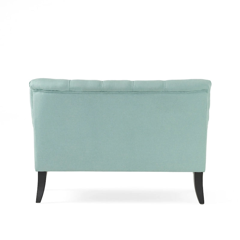 Canapé en tissu mélangé polyester Nicole de Christopher Knight Home - 29,25L x 43,75l x 30,50H