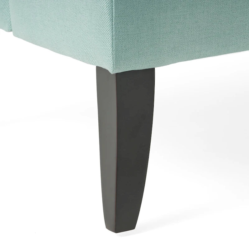 Canapé en tissu mélangé polyester Nicole de Christopher Knight Home - 29,25L x 43,75l x 30,50H