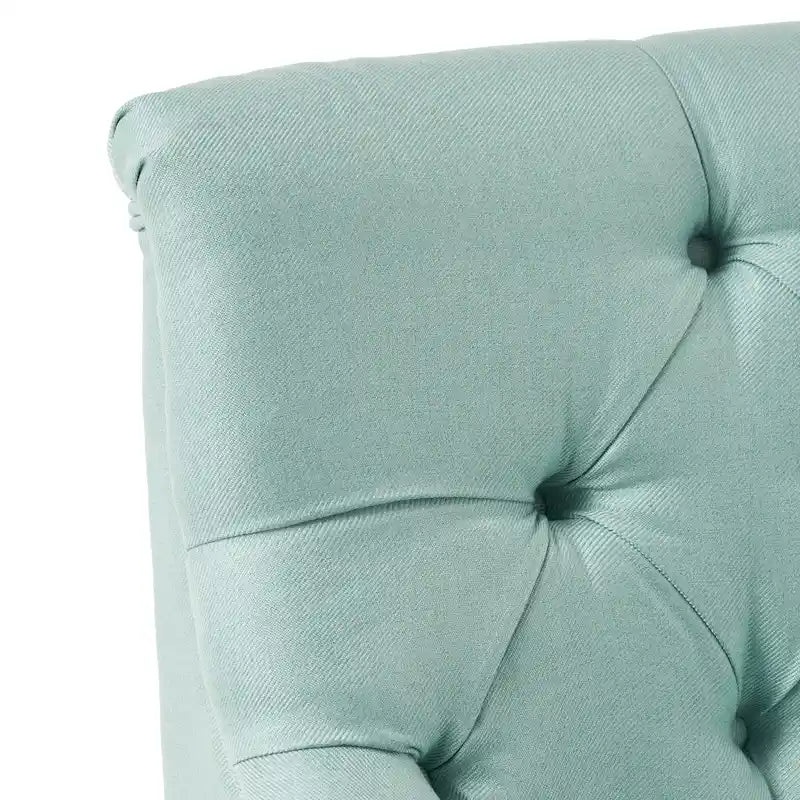 Canapé en tissu mélangé polyester Nicole de Christopher Knight Home - 29,25L x 43,75l x 30,50H
