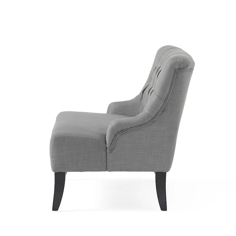 Canapé en tissu mélangé polyester Nicole de Christopher Knight Home - 29,25L x 43,75l x 30,50H