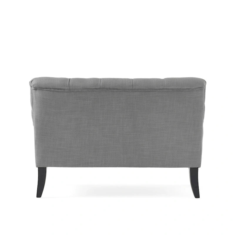 Canapé en tissu mélangé polyester Nicole de Christopher Knight Home - 29,25L x 43,75l x 30,50H