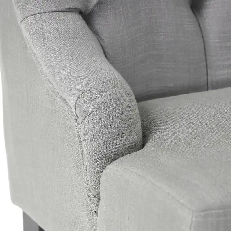 Canapé en tissu mélangé polyester Nicole de Christopher Knight Home - 29,25L x 43,75l x 30,50H