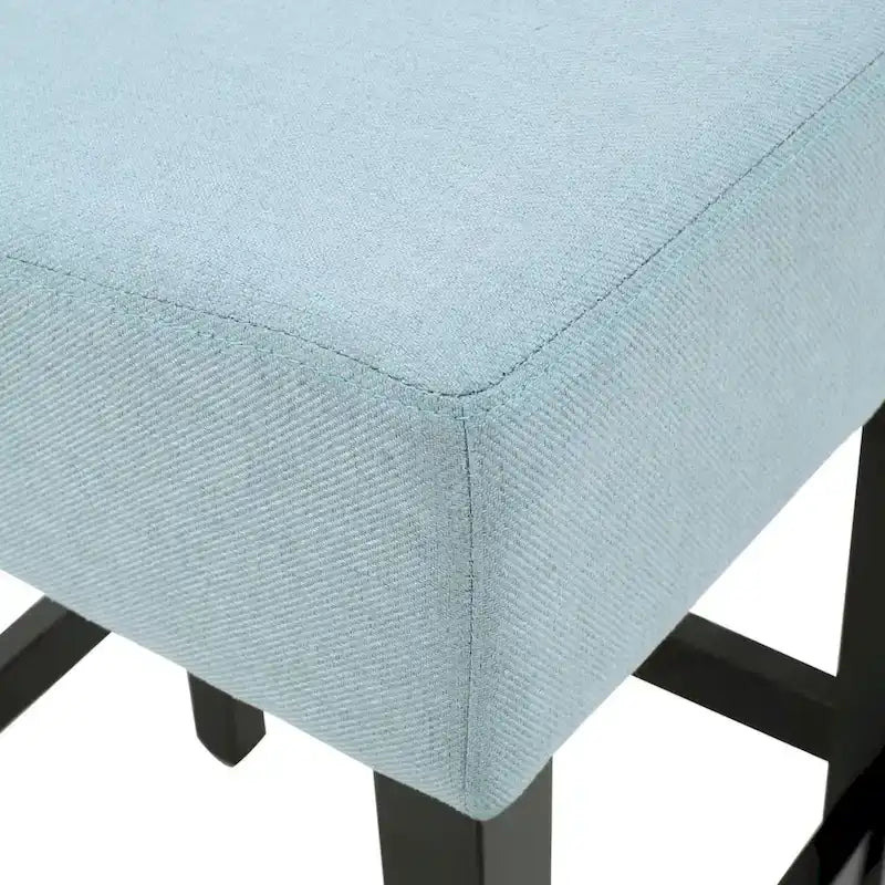 Tabouret de comptoir Lopez sans dossier en tissu de 27 po (ensemble de 2) de Christopher Knight Home