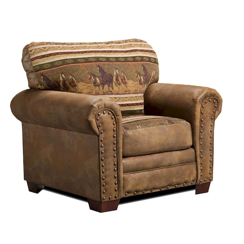 Ensemble de 4 fauteuils avec canapé-lit Wild Horses Lodge