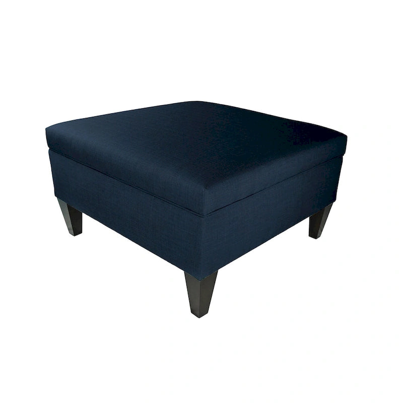 Table ottoman de cocktail organisationnel rembourré MJL Furniture Manhattan Espresso