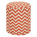 Majestic Home Goods Pouf / Ottomane chevron intérieur / extérieur 16 L x 16 W x 17 H