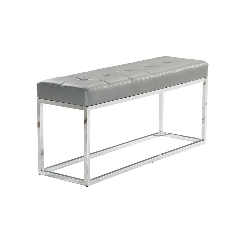 Banc en métal touffeté en polyuréthane Reign