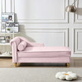Chaise longue moderne rembourrée avec rangement