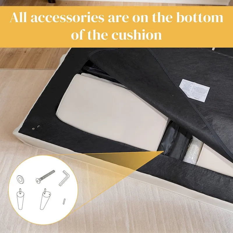 Canapé pour salon, Causeuse Futons pour petit espace, chambre, appartement, studio