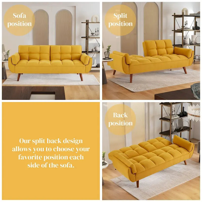 Canapé pour salon, Causeuse Futons pour petit espace, chambre, appartement, studio