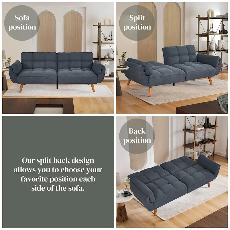 Canapé pour salon, Causeuse Futons pour petit espace, chambre, appartement, studio