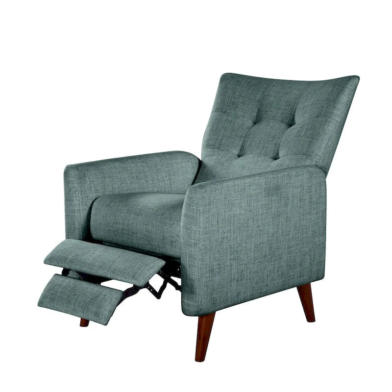 Fauteuil inclinable manuel Aurora Comfy avec base en bois
