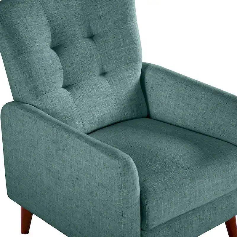 Fauteuil inclinable manuel Aurora Comfy avec base en bois