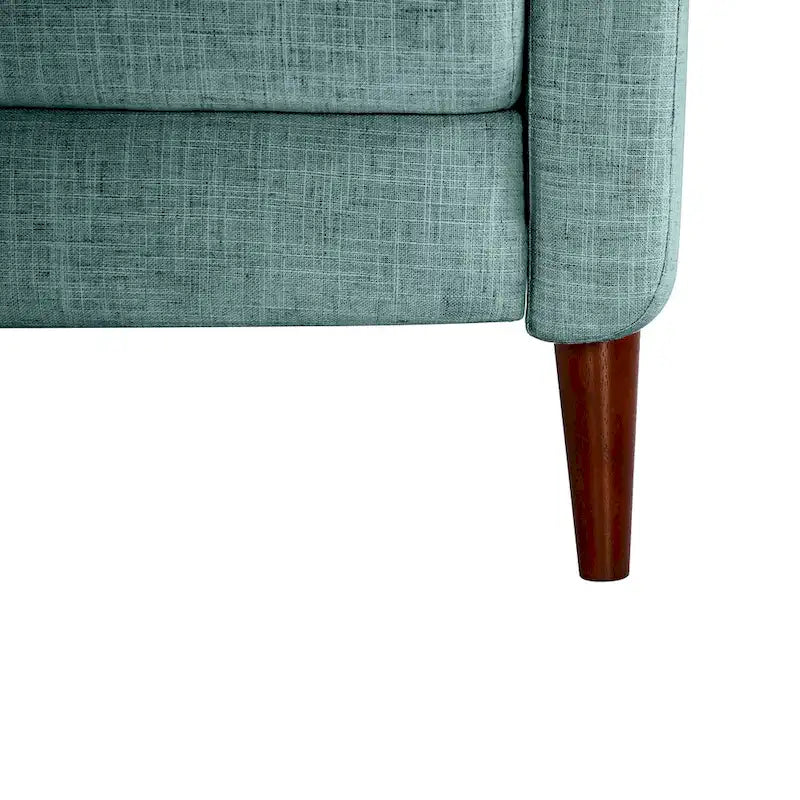 Fauteuil inclinable manuel Aurora Comfy avec base en bois