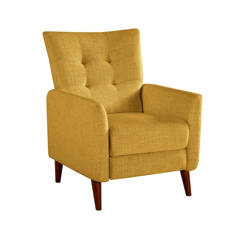 Fauteuil inclinable manuel Aurora Comfy avec base en bois