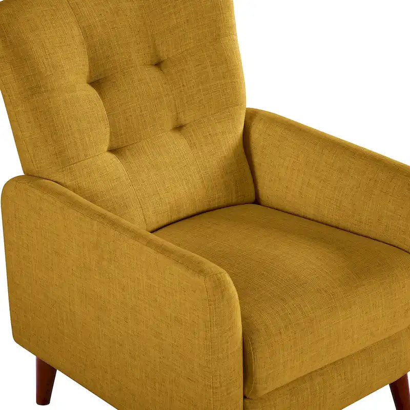 Fauteuil inclinable manuel Aurora Comfy avec base en bois