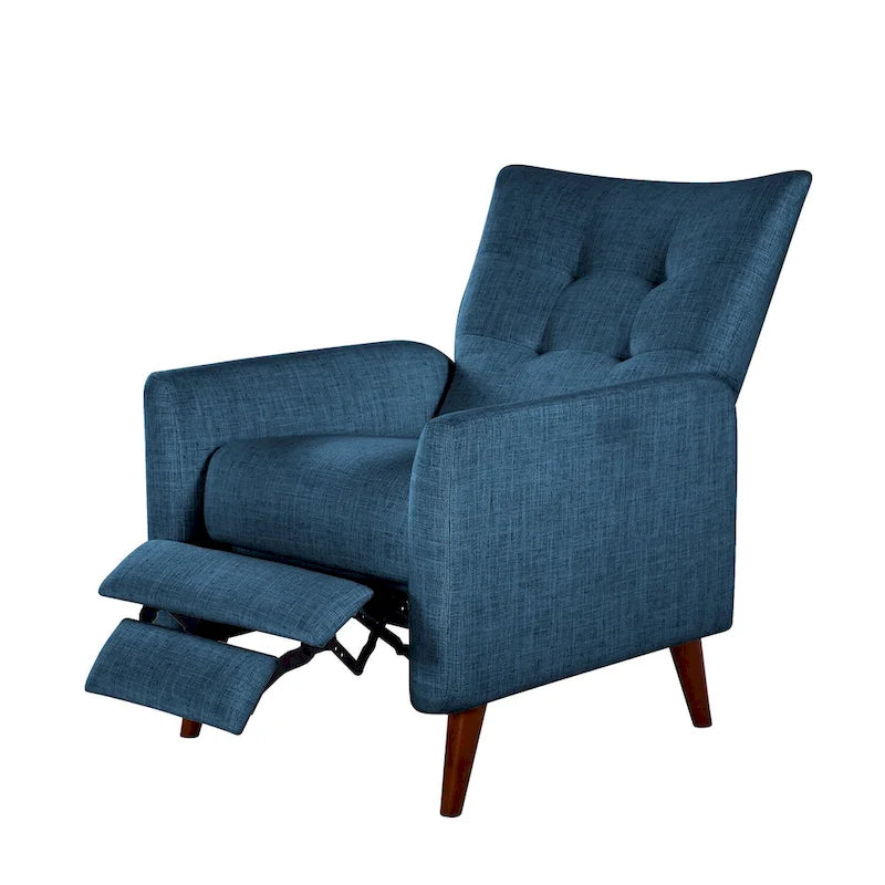 Fauteuil inclinable manuel Aurora Comfy avec base en bois