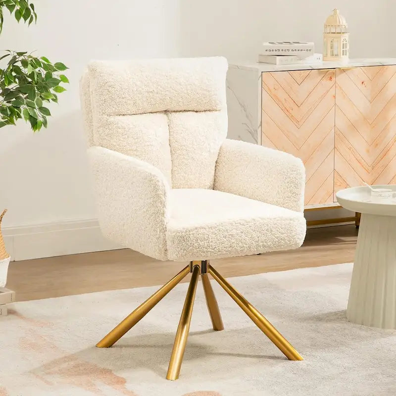 Howtai Swivel Living Room Chair for Home Kitchen Dining Room