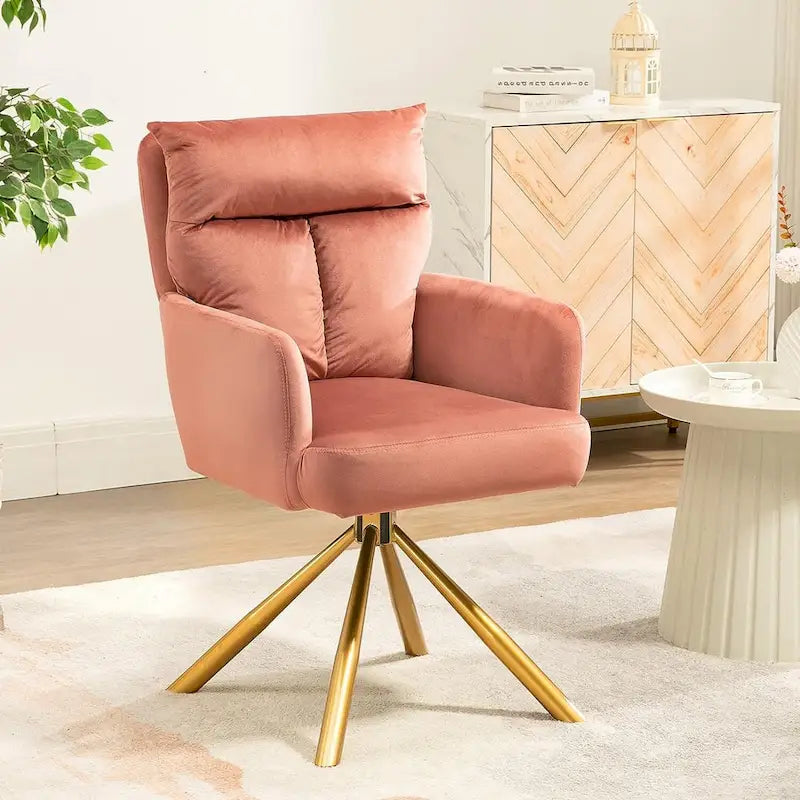 Chaise pivotante Howtai pour salon, cuisine, salle à manger