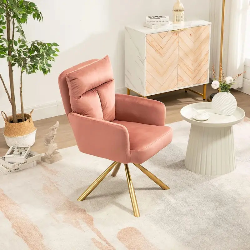 Chaise pivotante Howtai pour salon, cuisine, salle à manger