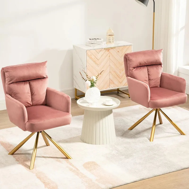 Chaise pivotante Howtai pour salon, cuisine, salle à manger