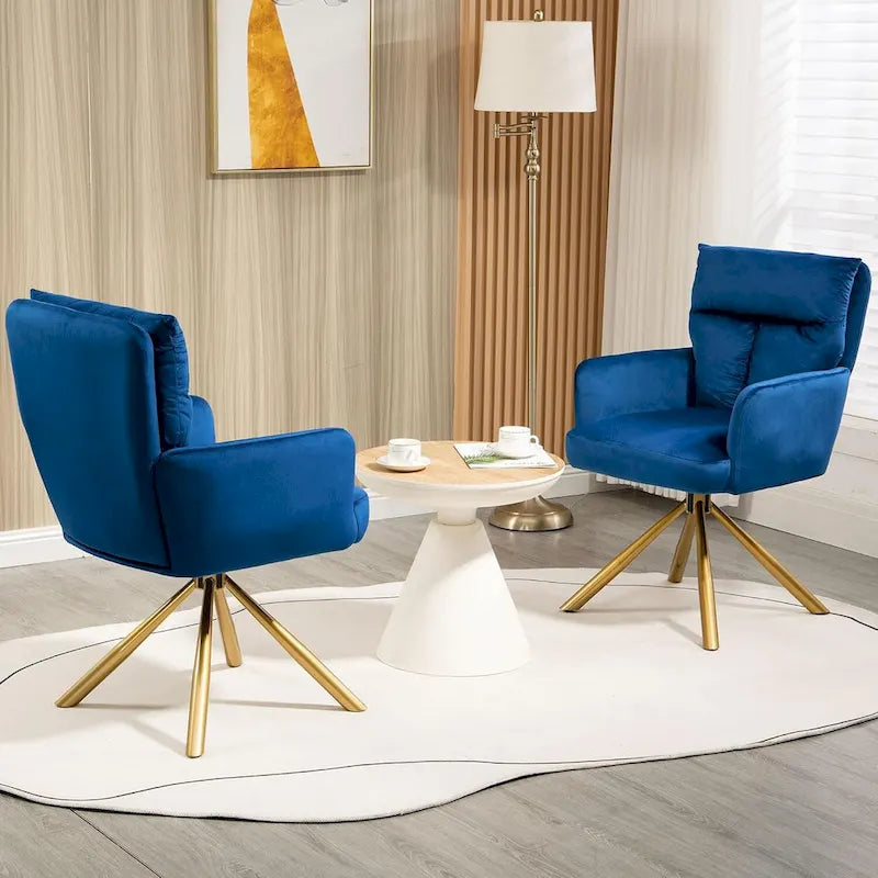 Chaise pivotante Howtai pour salon, cuisine, salle à manger