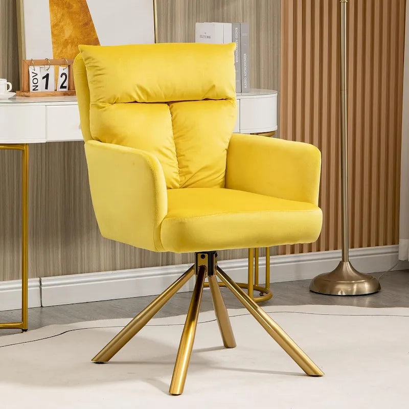 Chaise pivotante Howtai pour salon, cuisine, salle à manger
