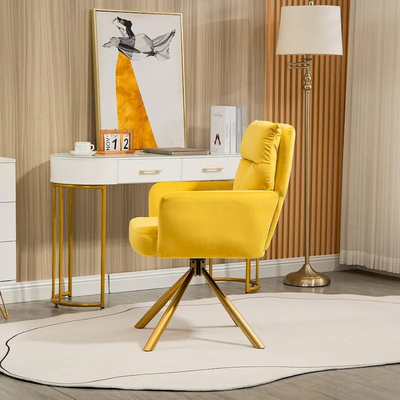 Chaise pivotante Howtai pour salon, cuisine, salle à manger