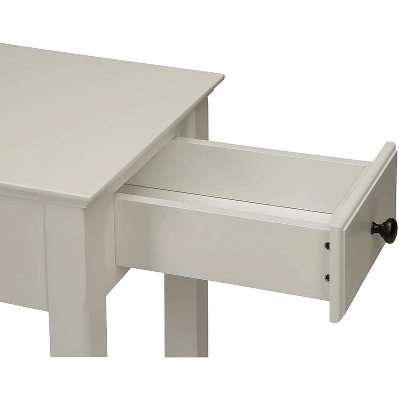 Table d'appoint en bois avec 1 tiroir
