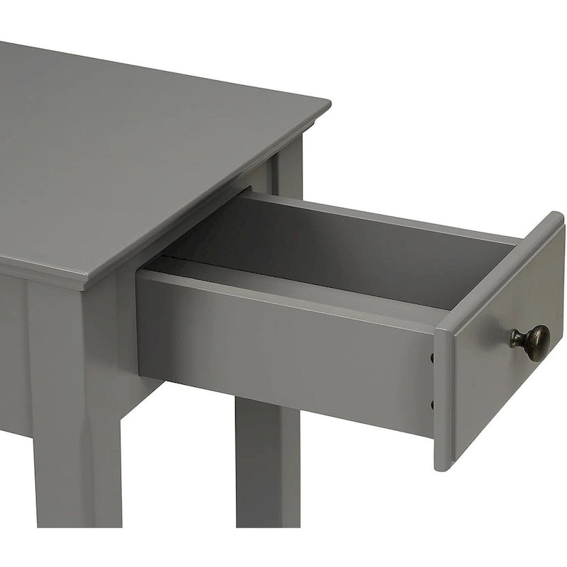 Table d'appoint en bois avec 1 tiroir