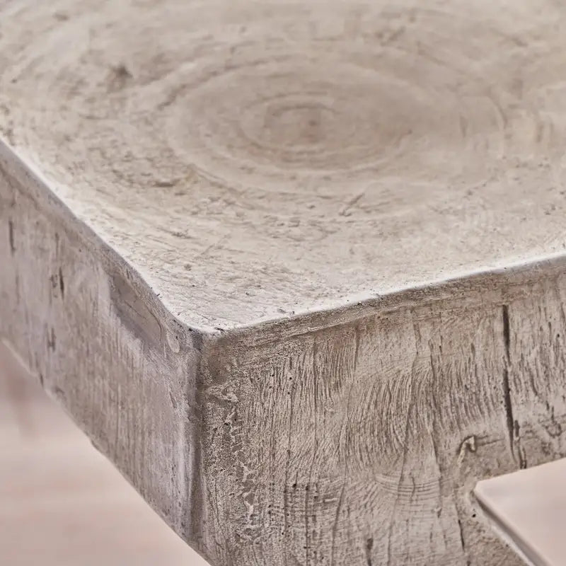Table d'appoint d'extérieur légère en béton Max de Christopher Knight Home