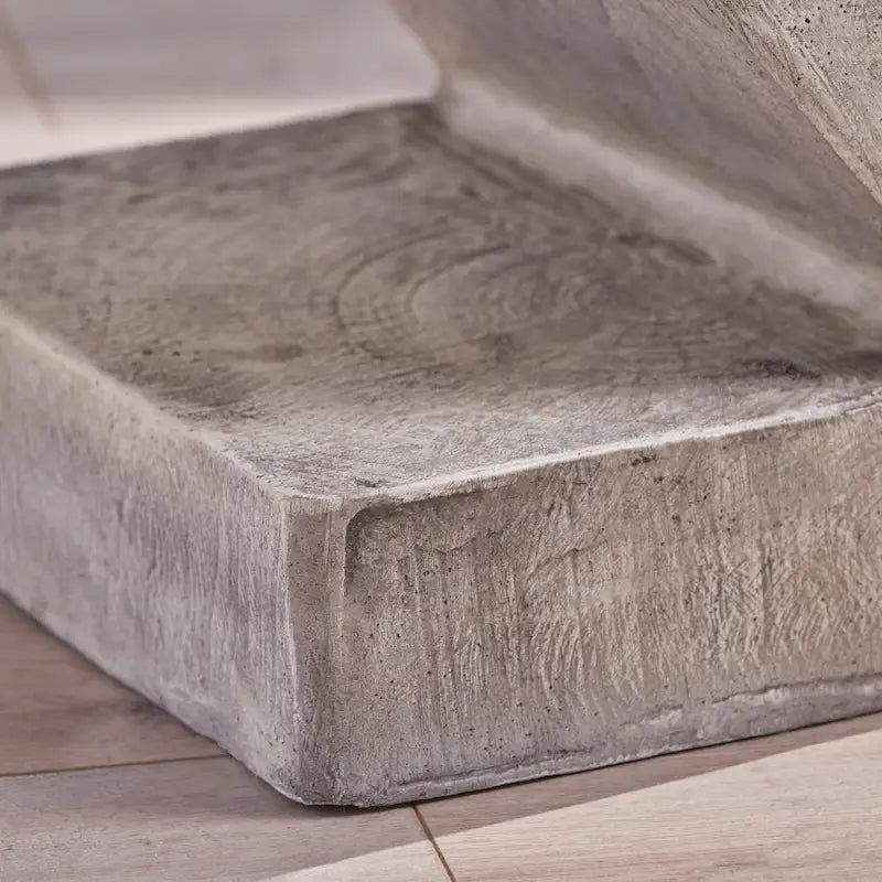 Table d'appoint d'extérieur légère en béton Max de Christopher Knight Home
