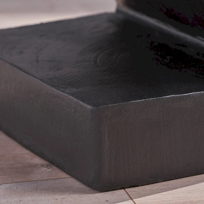 Table d'appoint d'extérieur légère en béton Max de Christopher Knight Home