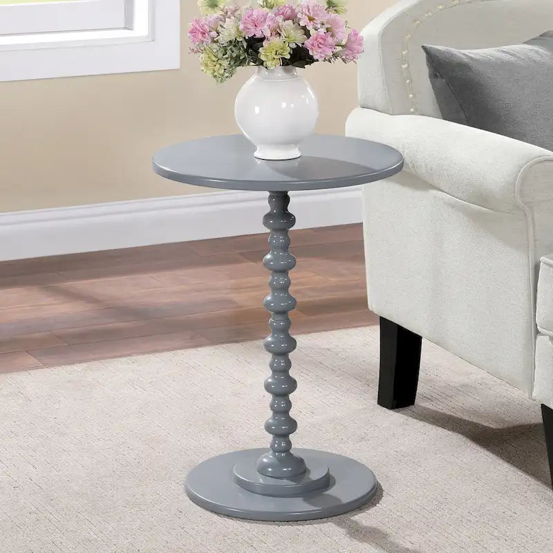Table ronde à brochettes Palm Beach de Convenience Concepts