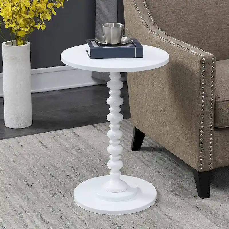 Table ronde à brochettes Palm Beach de Convenience Concepts