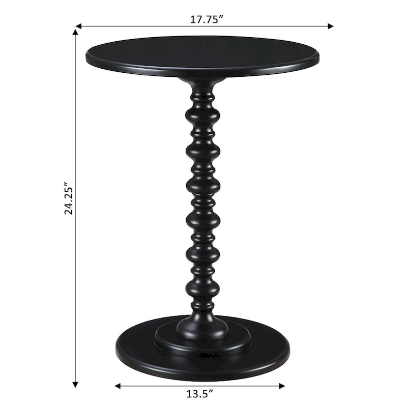 Table ronde à brochettes Palm Beach de Convenience Concepts