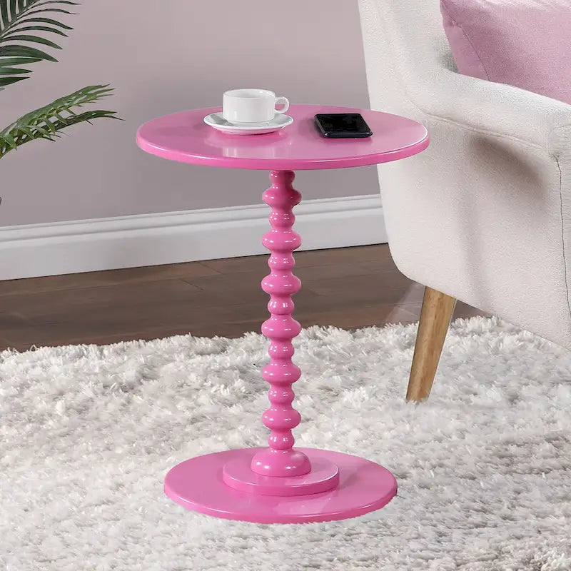 Table ronde à brochettes Palm Beach de Convenience Concepts