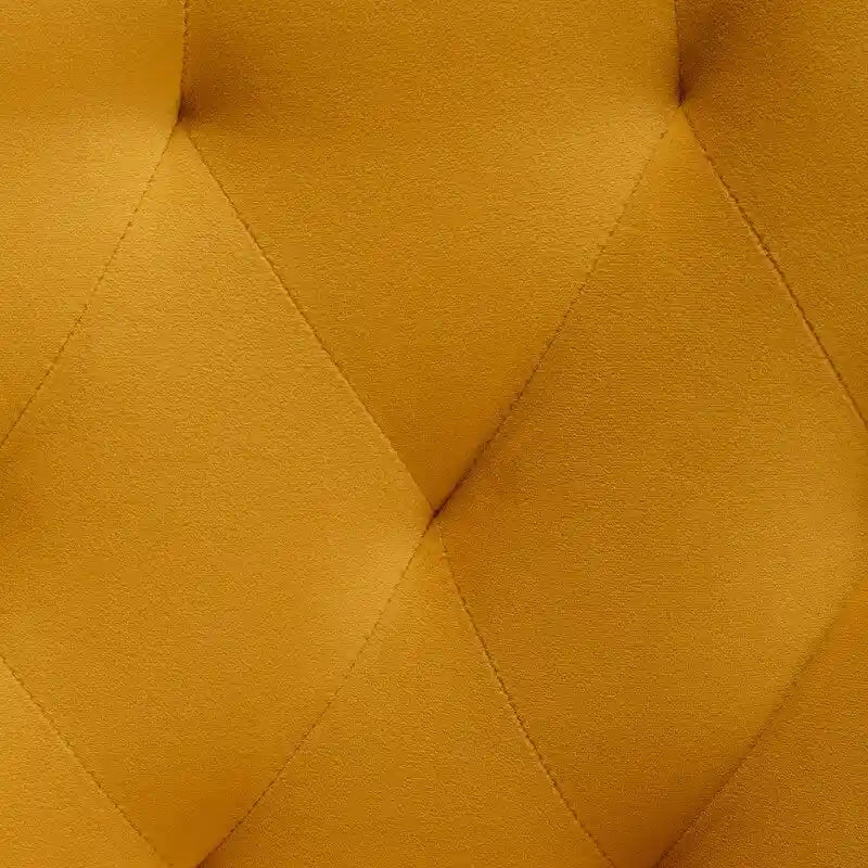 Lot de 2 chaises de salle à manger modernes, chaises d'appoint rembourrées sans accoudoirs avec dossier capitonné et poignée.