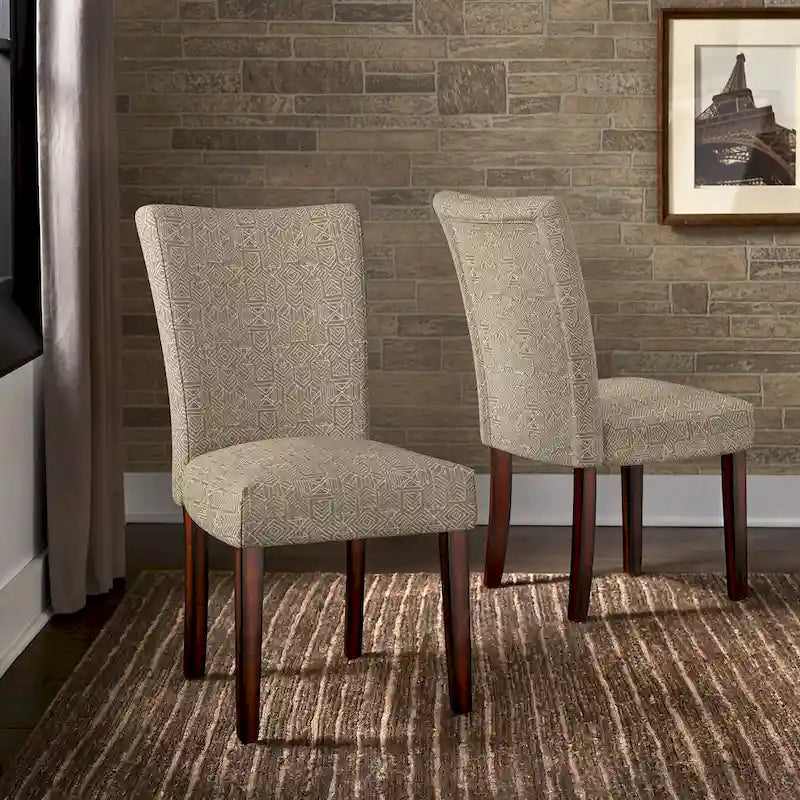 Chaise de salle à manger déhoussable Cannes (lot de 2) par iNSPIRE Q Bold