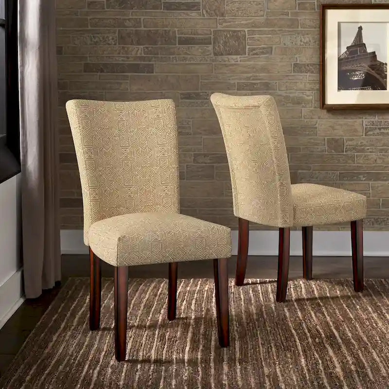 Chaise de salle à manger déhoussable Cannes (lot de 2) par iNSPIRE Q Bold