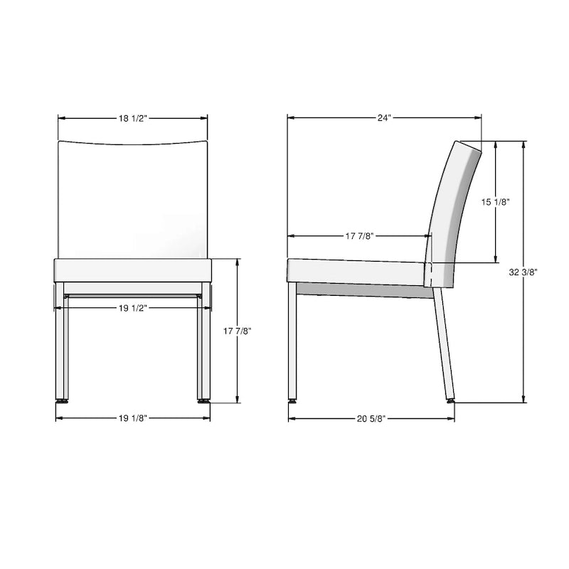 Ensemble de salle à manger Amisco Jeffrey 72 et chaises Perry, 7 pièces