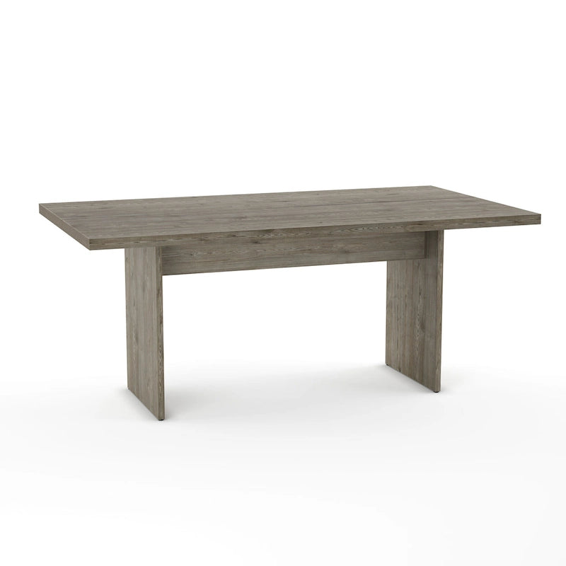 Ensemble de salle à manger Amisco Jeffrey 72 et chaises Perry, 7 pièces