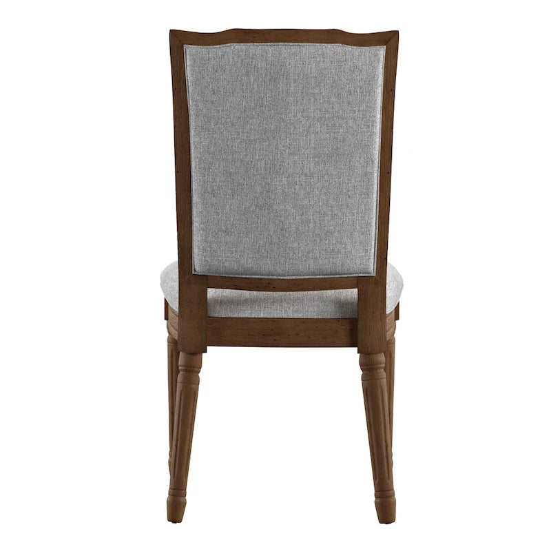 Chaises de salle à manger en lin Deana Ornate (Lot de 2) par iNSPIRE Q Artisan