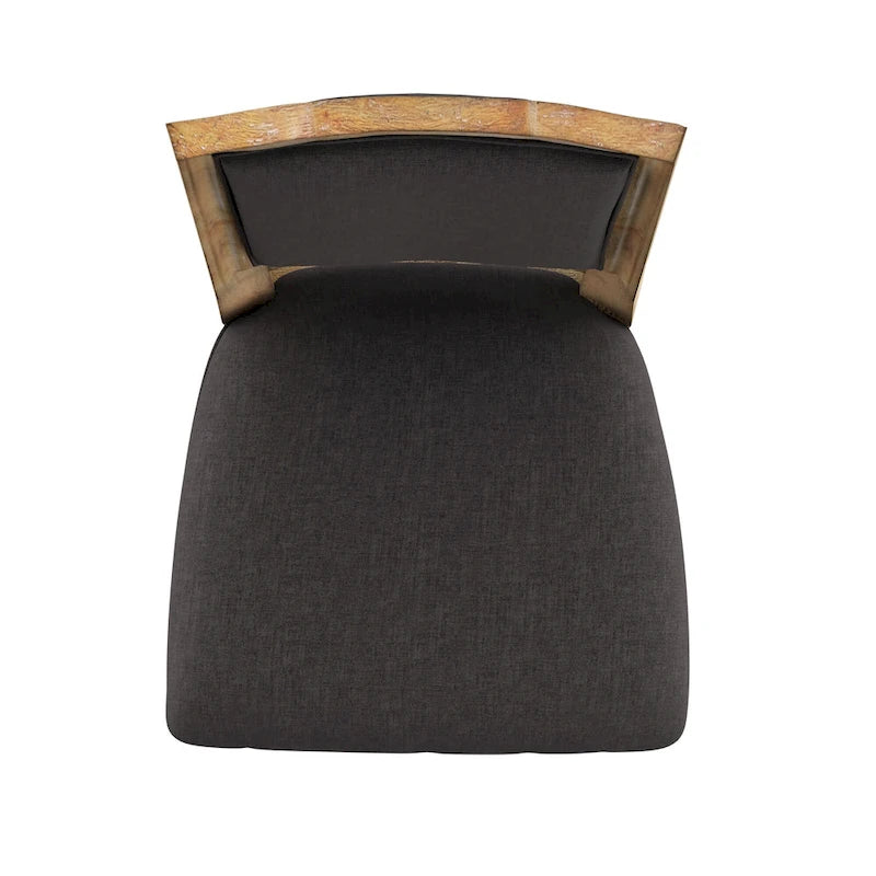 Chaises de salle à manger en lin Deana Ornate (Lot de 2) par iNSPIRE Q Artisan