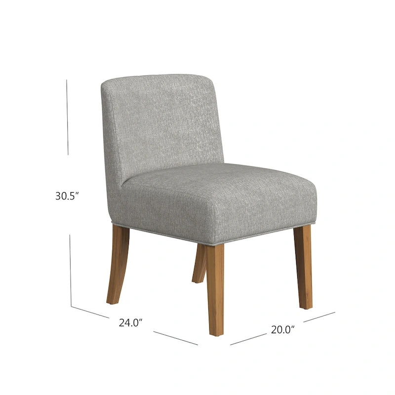 Chaise de salle à manger rembourrée HomePop - Lot individuel