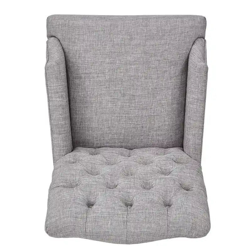 Chaise de salle à manger capitonnée avec accoudoirs Benchwright Premium par iNSPIRE Q Artisan