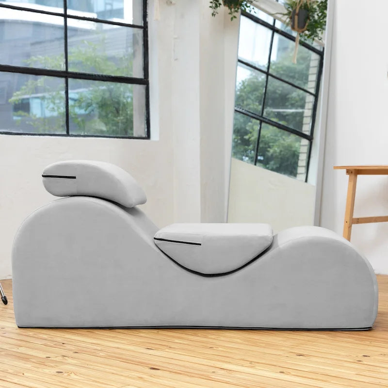 Avana Luvu Lounger - Chaise longue pour le yoga, l'exercice, les étirements, les massages et plus encore - Noyau en mousse haute densité