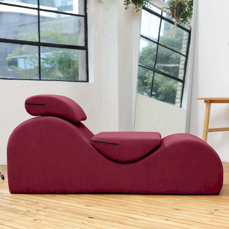 Avana Luvu Lounger - Chaise longue pour le yoga, l'exercice, les étirements, les massages et plus encore - Noyau en mousse haute densité