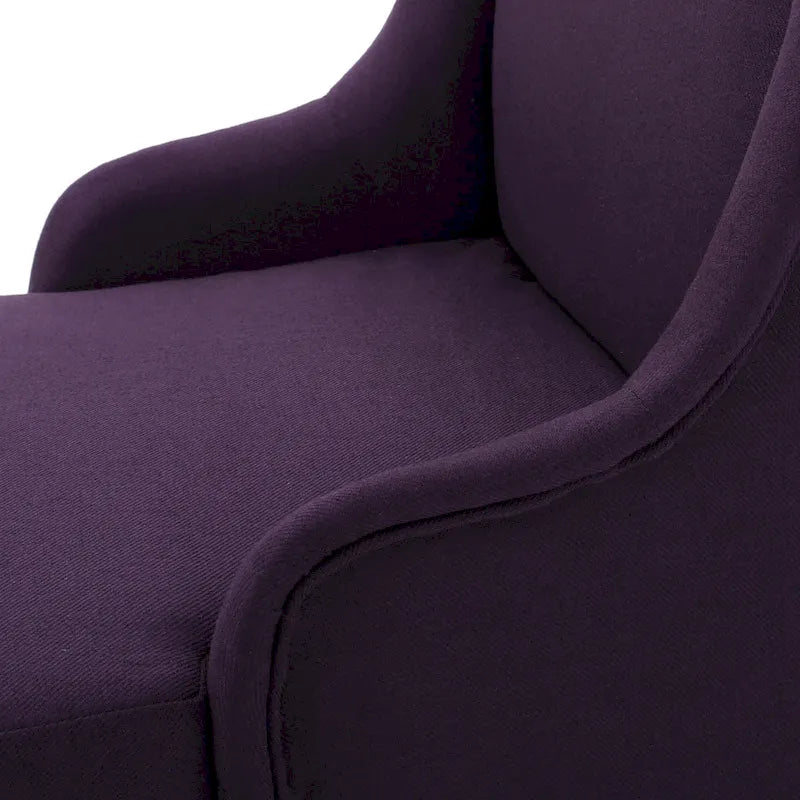 Chaise de salle à manger à dossier haut en tissu Callie par Christopher Knight Home - 23,25 L x 28,75 l x 46,25 H