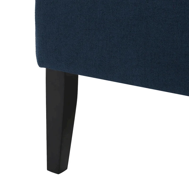 Chaise de salle à manger à dossier haut en tissu Callie par Christopher Knight Home - 23,25 L x 28,75 l x 46,25 H
